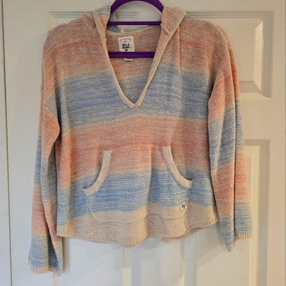 Billabong cropped knit sweater
